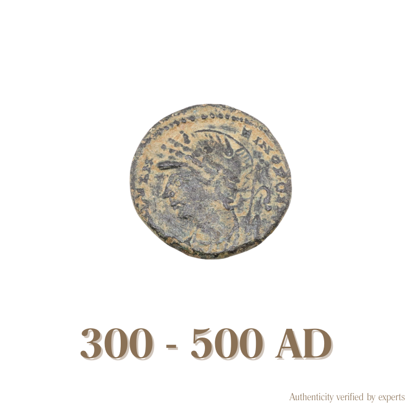 Roman and Constantine • Roman Empire • 1 Bronze Coin • 300-500 AD