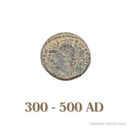 Roman and Constantine • Roman Empire • 1 Bronze Coin • 300-500 AD