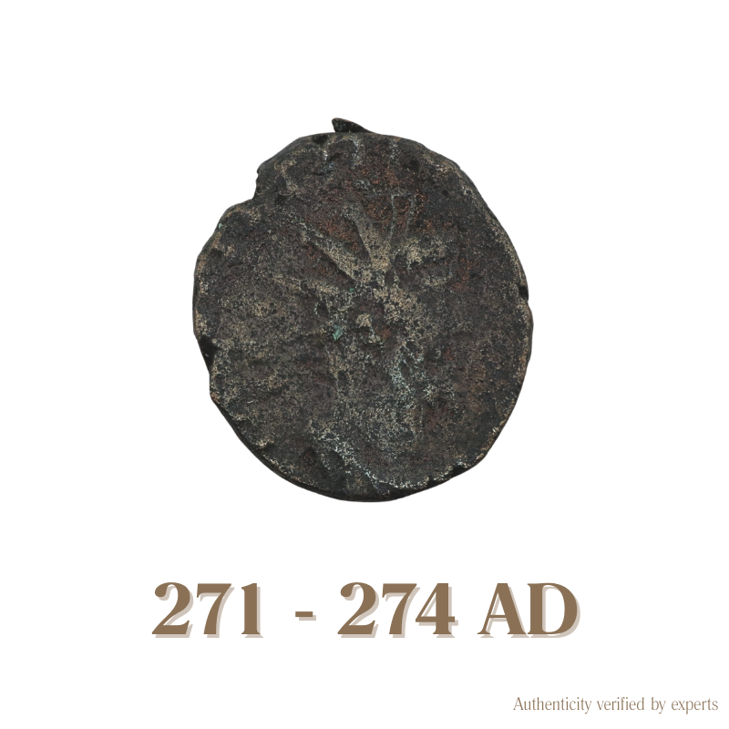 Tetricus I Antoninianus • Roman Empire • Bronze Coin • 271–274 AD